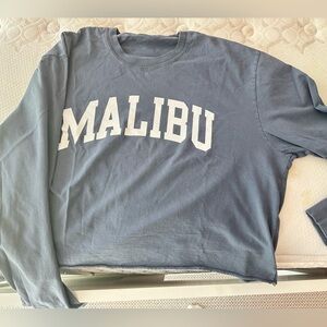 Brandy Malibu cropped tshirt